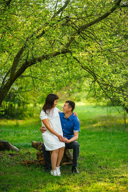 фотосессия love story +на природе летом